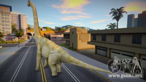 Brachiosaurus para GTA San Andreas