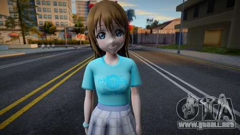 Love Live - Tshirt 98 para GTA San Andreas