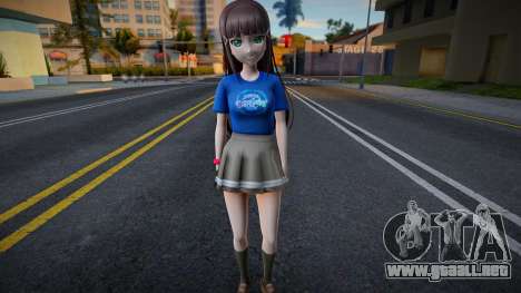 Love Live - Tshirt 8 para GTA San Andreas