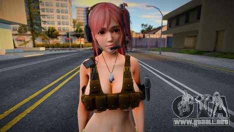 Honoka Commando v1 para GTA San Andreas