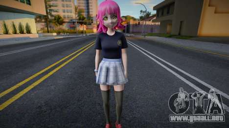 Love Live - Tshirt 64 para GTA San Andreas