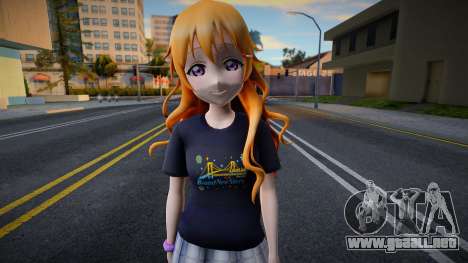 Love Live - Tshirt 125 para GTA San Andreas