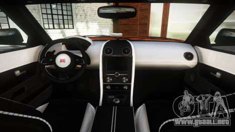 Dinka Jester RR Moving Steering Wheel para GTA 4