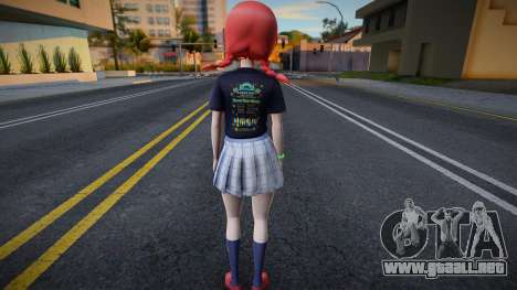 Love Live - Tshirt 130 para GTA San Andreas