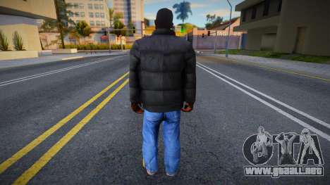 Un hombre al estilo invernal para GTA San Andreas