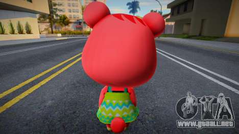 Animal Crossing - Cheri para GTA San Andreas