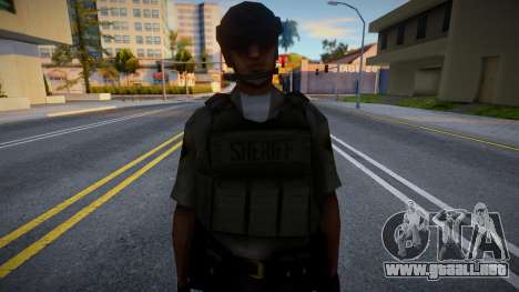 Nuevo policía en pantalones cortos para GTA San Andreas