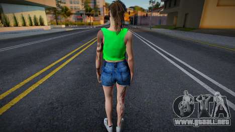 Claire Denim Shorts v1 para GTA San Andreas