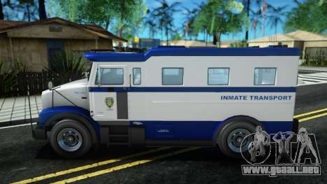 Police Stockade GTA IV v2 para GTA San Andreas