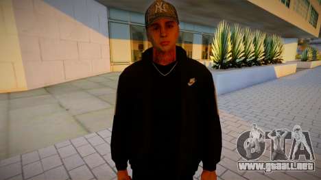 Hombre en gorra para GTA San Andreas