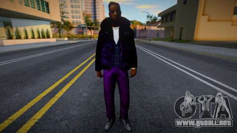 Jizzy de invierno para GTA San Andreas