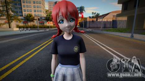 Love Live - Tshirt 78 para GTA San Andreas