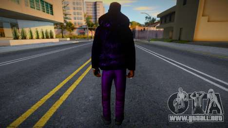 Jizzy de invierno para GTA San Andreas