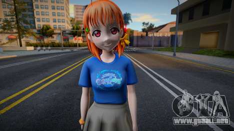 Love Live - Tshirt 9 para GTA San Andreas