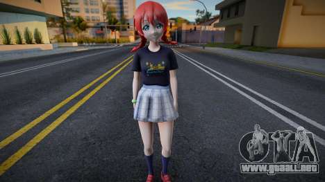 Love Live - Tshirt 130 para GTA San Andreas