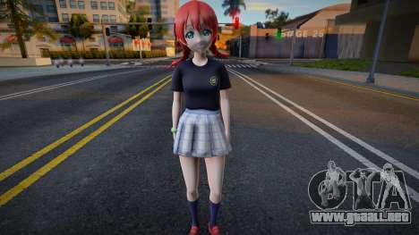 Love Live - Tshirt 78 para GTA San Andreas