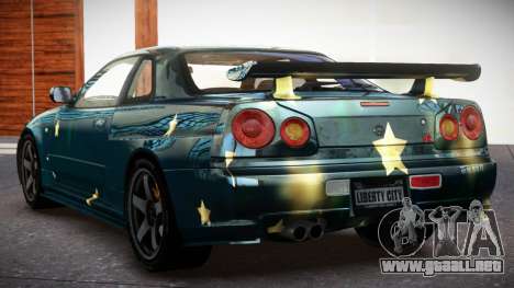 Nissan Skyline R34 SP Nismo S3 para GTA 4