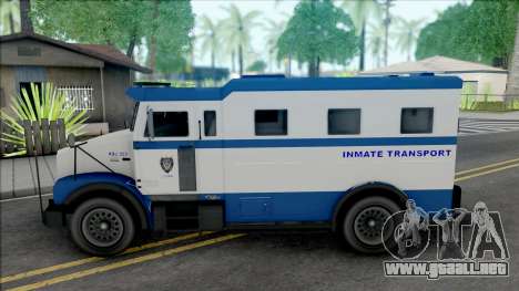 Police Stockade GTA IV para GTA San Andreas