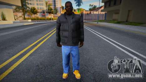 Un hombre al estilo invernal para GTA San Andreas