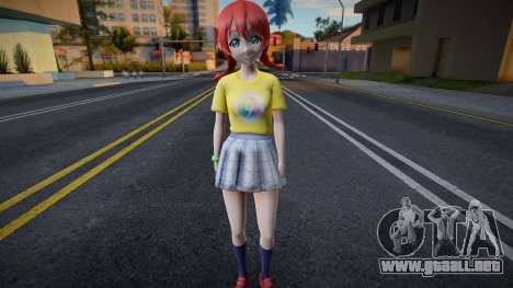 Love Live - Tshirt 156 para GTA San Andreas