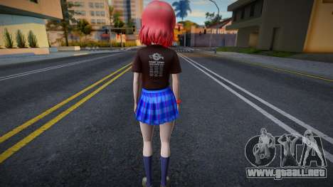 Love Live - Tshirt 46 para GTA San Andreas