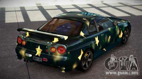 Nissan Skyline R34 SP Nismo S3 para GTA 4