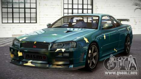 Nissan Skyline R34 SP Nismo S3 para GTA 4