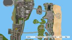 HD Satellite Map For Vice City para GTA Vice City Definitive Edition