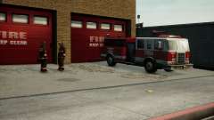Estación de bomberos realista en San Fierro para GTA San Andreas Definitive Edition