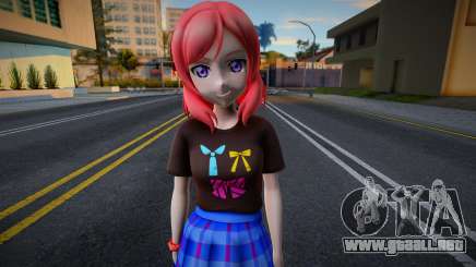 Love Live - Tshirt 46 para GTA San Andreas