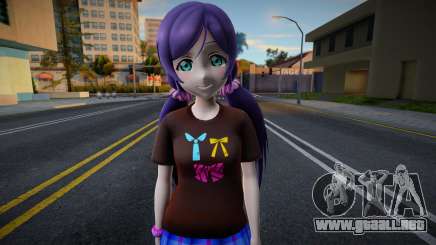 Love Live - Tshirt 43 para GTA San Andreas