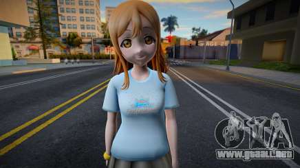 Love Live - Tshirt 87 para GTA San Andreas