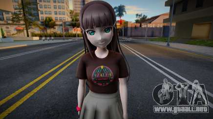 Love Live - Tshirt 12 para GTA San Andreas