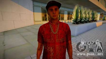 Hombre con gorra v1 para GTA San Andreas