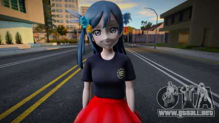 Love Live - Tshirt 63 para GTA San Andreas