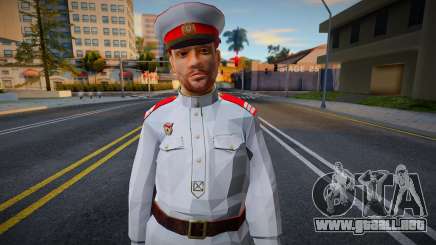 Oficial de policía soviético en uniforme de 1947 para GTA San Andreas