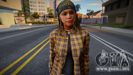 Vagos Girl from GTA V 1 para GTA San Andreas