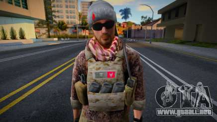 Soldado uniformado para GTA San Andreas