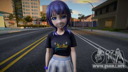 Love Live - Tshirt 124 para GTA San Andreas