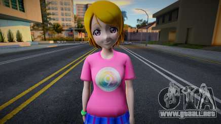 Love Live - Tshirt 154 para GTA San Andreas