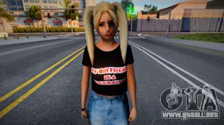 Chica linda v2 para GTA San Andreas
