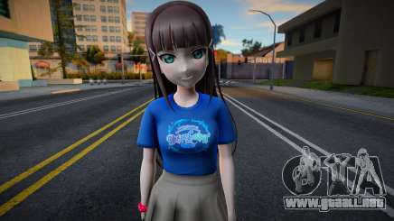 Love Live - Tshirt 8 para GTA San Andreas