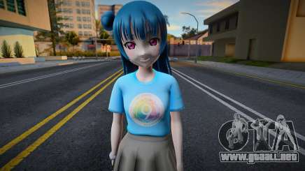 Love Live - Tshirt 136 para GTA San Andreas