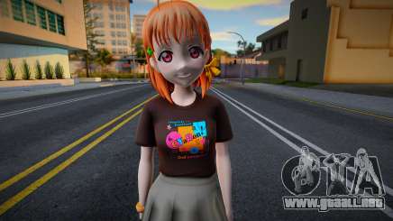 Love Live - Tshirt 21 para GTA San Andreas