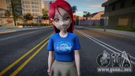 Love Live - Tshirt 4 para GTA San Andreas