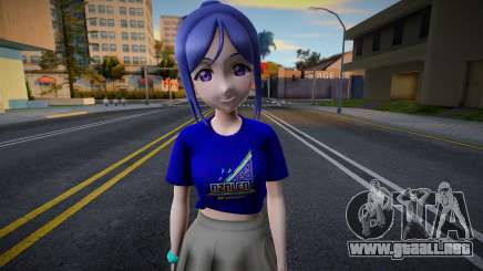 Love Live - Tshirt 18 para GTA San Andreas