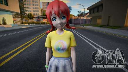 Love Live - Tshirt 156 para GTA San Andreas