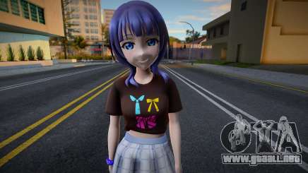 Love Live - Tshirt 49 para GTA San Andreas