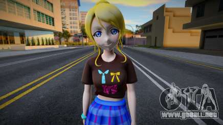 Love Live - Tshirt 57 para GTA San Andreas