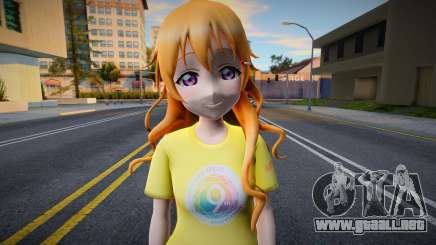 Love Live - Tshirt 151 para GTA San Andreas